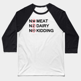 Vegan Nos Baseball T-Shirt